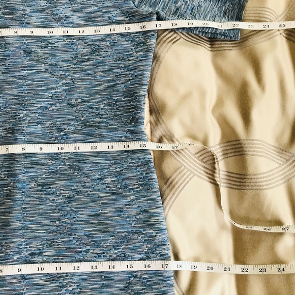 KAREN MILLEN {4} Dress Light Blue Metallic Knit Bodycon - Picture 10 of 15